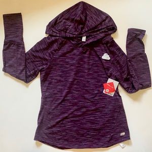 Purple  marika hoodies size large